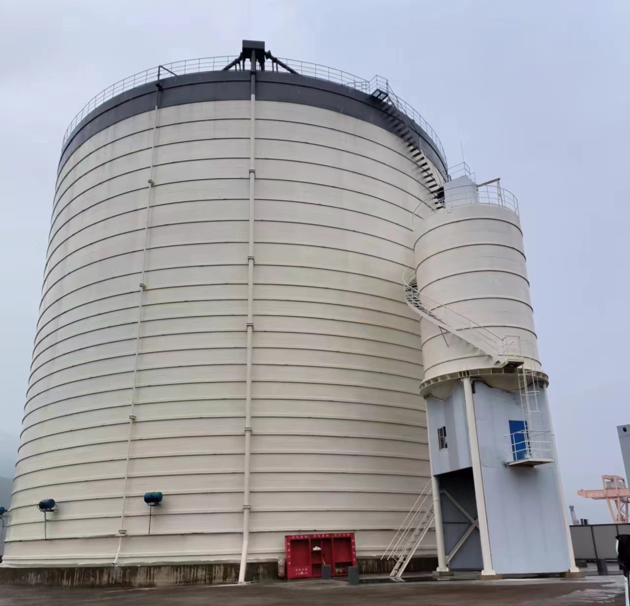 崇川10万吨水泥钢板库