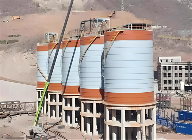 崇川高架钢板仓